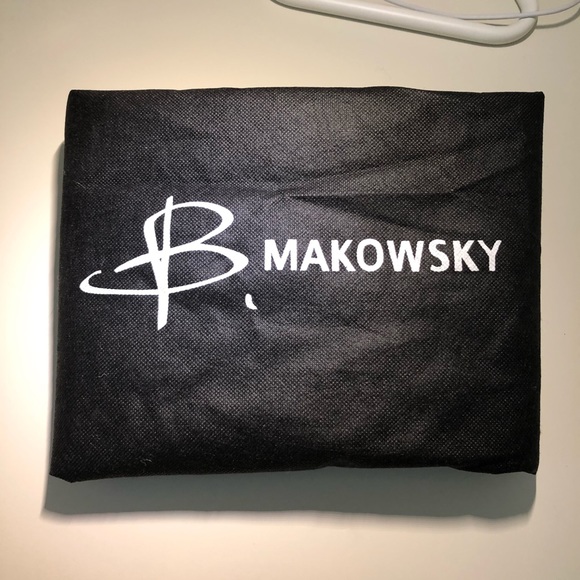 Vintage B Makowsky faux cheetah tote bag - Picture 8 of 8